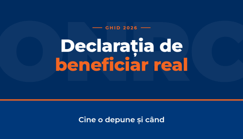 Ghid 2026 ONRC declarația de beneficiar real