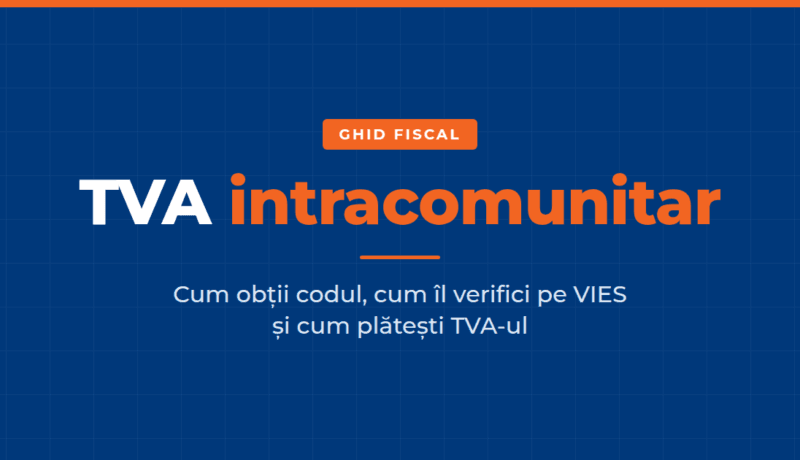 Ghid fiscal TVA intracomunitar - obținere, verificare VIES și plată